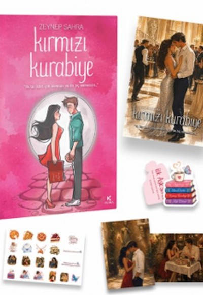 Kırmızı Kurabiye(Kenar Boyamalı) Kırmızı Kurabiye(Kenar Boyamalı)