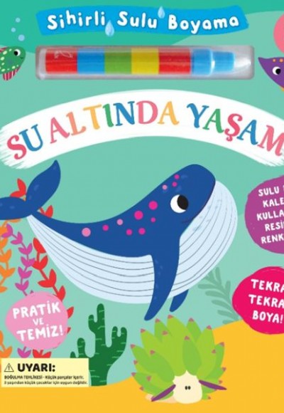 Sihirli Sulu Boyama – Su Altında Yaşam Sihirli Sulu Boyama – Su Altında Yaşam