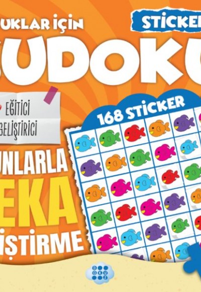 Çocuklar için Sudoku - Sticker Hediyeli Zor Seviye 3 Çocuklar için Sudoku - Sticker Hediyeli Zor Seviye 3