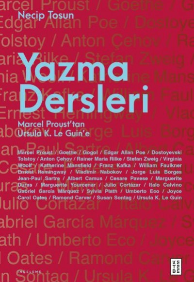Yazma Dersleri Marcel Proust’tan Ursula K. Le Guin’e Yazma Dersleri Marcel Proust’tan Ursula K. Le Guin’e