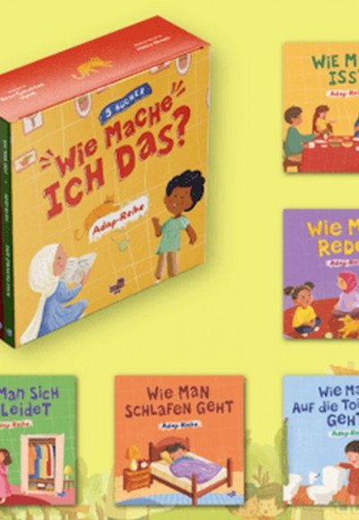 Wie mache Ich Das Adap - Reihe 5 Bücher (Almanca, Nasıl Yaparım Seti - 5 Kitap) Wie mache Ich Das Adap - Reihe 5 Bücher (Almanca, Nasıl Yaparım Seti - 5 Kitap)