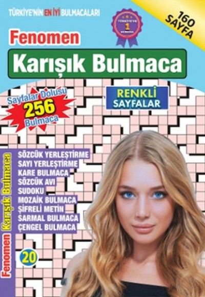 Fenomen Karışık Bulmaca 20 Fenomen Karışık Bulmaca 20