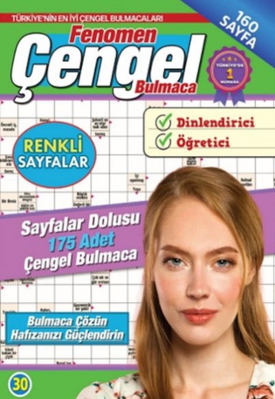 Fenomen Çengel Bulmaca 30 Fenomen Çengel Bulmaca 30