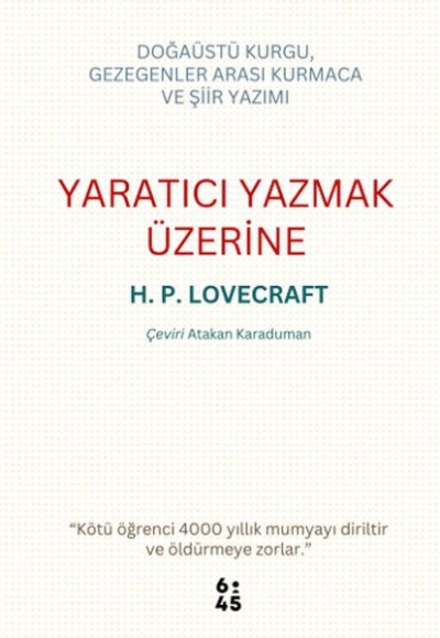 Yaratıcı Yazmak Üzerine Yaratıcı Yazmak Üzerine