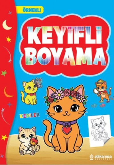 Keyifli Boyama Kediler 48 Sayfa Keyifli Boyama Kediler 48 Sayfa