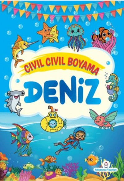 Cıvıl Cıvıl Boyama Deniz
