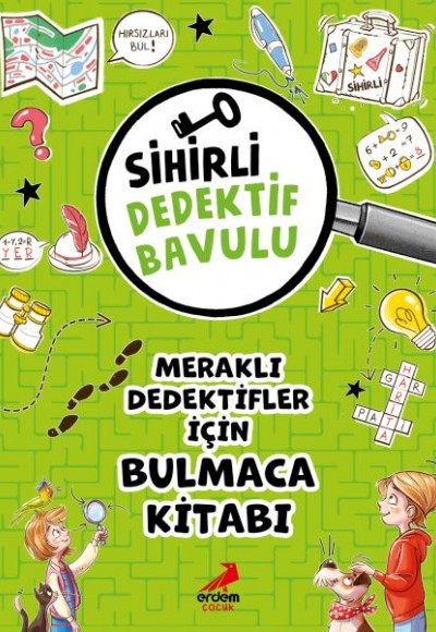 Sihirli Dedektif Bavulu 8 Meraklı Dedektifler İçin Bulmaca Kitabı Sihirli Dedektif Bavulu 8 Meraklı Dedektifler İçin Bulmaca Kitabı