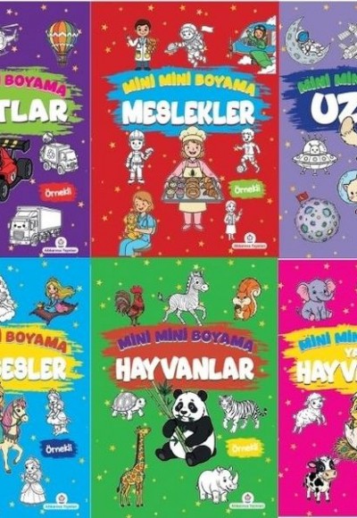 Mini Mini Boyama 10’lu Takım Mini Mini Boyama 10’lu Takım