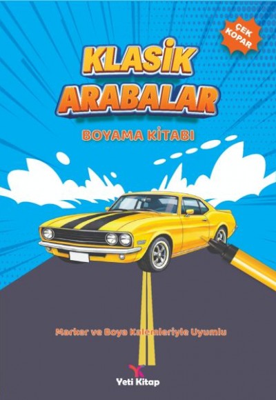 Klasik Arabalar Boyama Kitabı Klasik Arabalar Boyama Kitabı