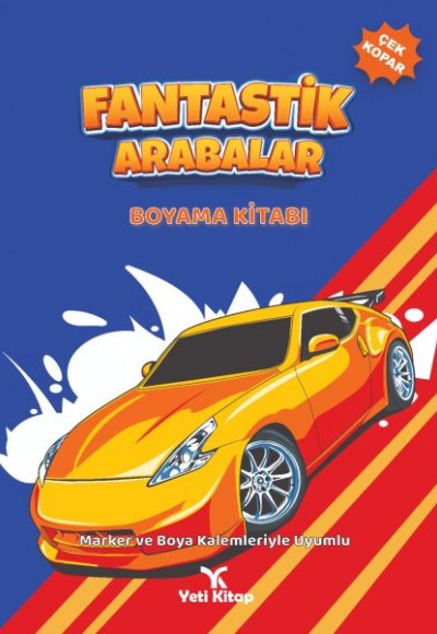 Fantastik Arabalar Boyama Kitabı Fantastik Arabalar Boyama Kitabı