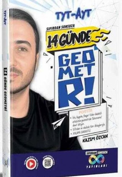 Doktrin Yayınları Sıfırdan Sonsuza 14 Günde TYT AYT Geometri Video Takip Kitabı