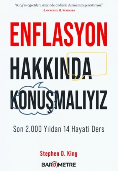Enflasyon Hakkında Konuşmalıyız Enflasyon Hakkında Konuşmalıyız
