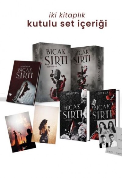 Bıçak Sırtı İkili Kutu – Ciltli Bıçak Sırtı İkili Kutu – Ciltli