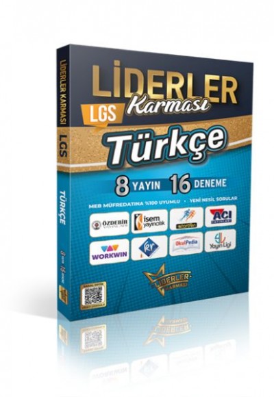 Liderler Karması Lgs Türkçe Denemeleri 8 Yayın 16 Deneme Liderler Karması Lgs Türkçe Denemeleri 8 Yayın 16 Deneme