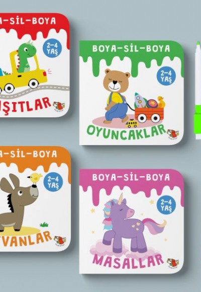 Boya-Sil-Boya (4 Kitap Set) Boya-Sil-Boya (4 Kitap Set)