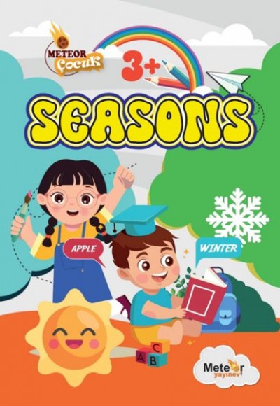 Seasons (Mevsimler) Türkçe – İngilizce Boyama Kitabı Seasons (Mevsimler) Türkçe – İngilizce Boyama Kitabı
