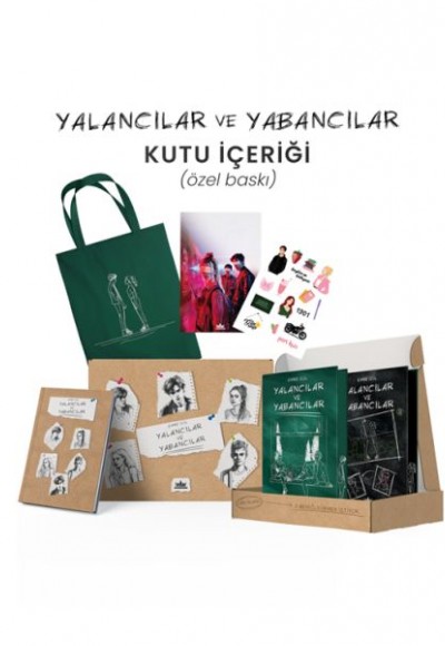 Yalancılar ve Yabancılar Serisi İki Kitaplık Hediyeli Set (Özel Baskı) Yalancılar ve Yabancılar Serisi İki Kitaplık Hediyeli Set (Özel Baskı)