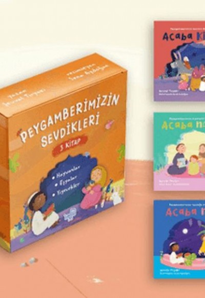 Peygamberimizin Sevdikleri Seti (3 Kitap) Peygamberimizin Sevdikleri Seti (3 Kitap)