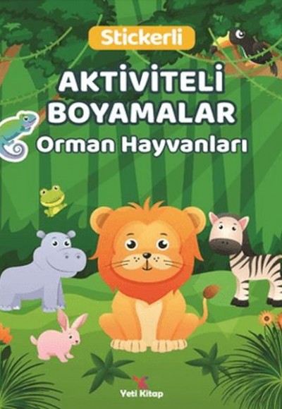 Orman Hayvanları Aktiviteli Boyamalar Orman Hayvanları Aktiviteli Boyamalar