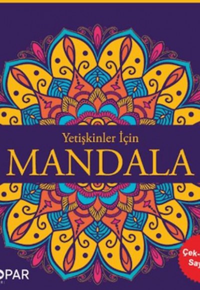 Yetişkinler İçin Mandala - Mor Yetişkinler İçin Mandala - Mor