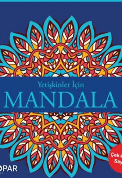 Yetişkinler İçin Mandala - Lacivert Yetişkinler İçin Mandala - Lacivert