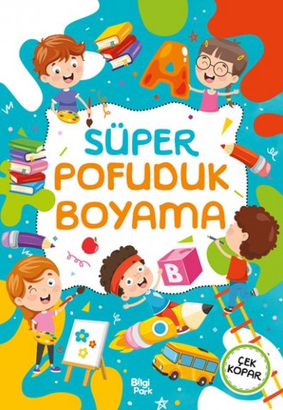 Süper Pofuduk Boyama Kitabı Süper Pofuduk Boyama Kitabı