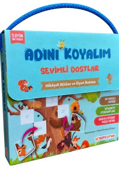 Adını Koyalım - Sevimli Dostlar (Hikayeli Sticker ve Oyun Kutusu) Adını Koyalım - Sevimli Dostlar (Hikayeli Sticker ve Oyun Kutusu)
