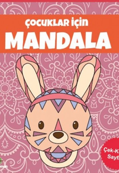 Çocuklar İçin Mandala - Pembe Çocuklar İçin Mandala - Pembe