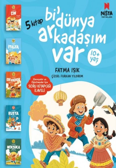 Bi' Dünya Arkadaşım Var (5 Kitap + Soru Kitapçığı) Bi' Dünya Arkadaşım Var (5 Kitap + Soru Kitapçığı)