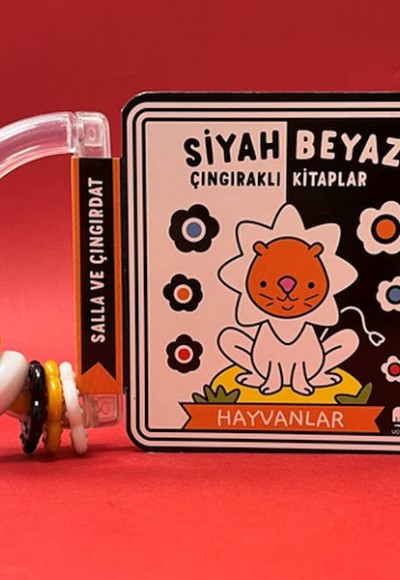 Siyah Beyaz Çıngıraklı Kitaplar Hayvanlar Siyah Beyaz Çıngıraklı Kitaplar Hayvanlar