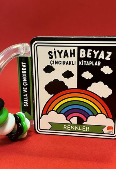 Siyah Beyaz Çıngıraklı Kitaplar Renkler Siyah Beyaz Çıngıraklı Kitaplar Renkler