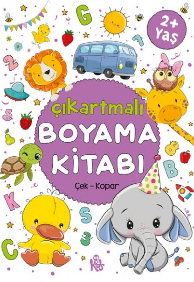 Çıkartmalı Boyama Kitabı - 2 Yaş + Çıkartmalı Boyama Kitabı - 2 Yaş +