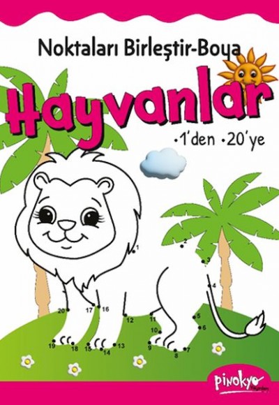 Noktaları Birleştir-Boya Hayvanlar-1’den 20’ye Noktaları Birleştir-Boya Hayvanlar-1’den 20’ye