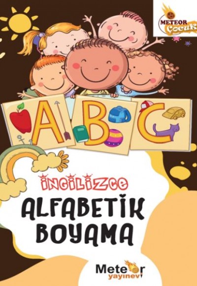 İngilizce Alfabetik Boyama Kitabı İngilizce Alfabetik Boyama Kitabı