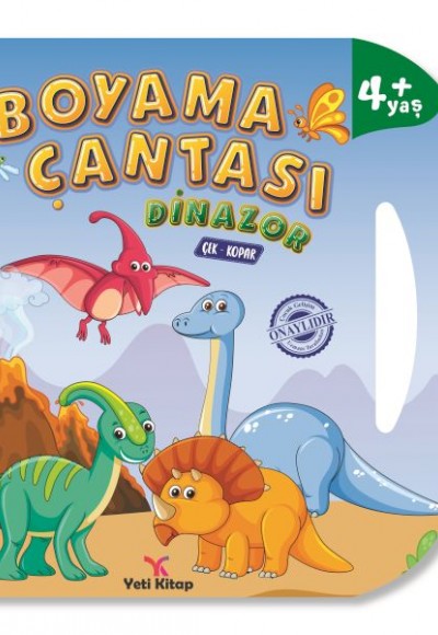 Boyama Çantası - Dinazor Boyama Çantası - Dinazor