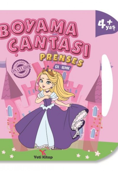 Boyama Çantası Prenses Boyama Çantası Prenses