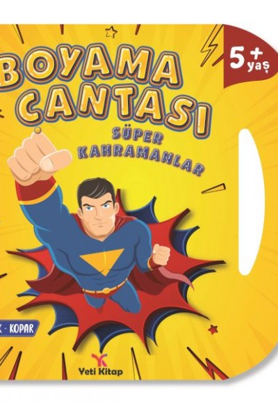 Boyama Çantası Süper Kahramanlar Boyama Çantası Süper Kahramanlar
