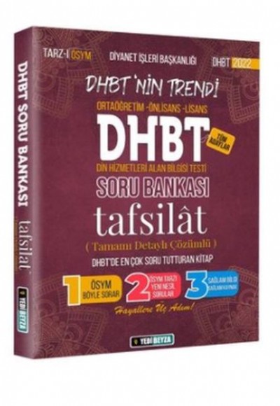 YediBeyza 2022 Dhbt Tafsilât Tamamı Çözümlü Bankası YediBeyza 2022 Dhbt Tafsilât Tamamı Çözümlü Bankası
