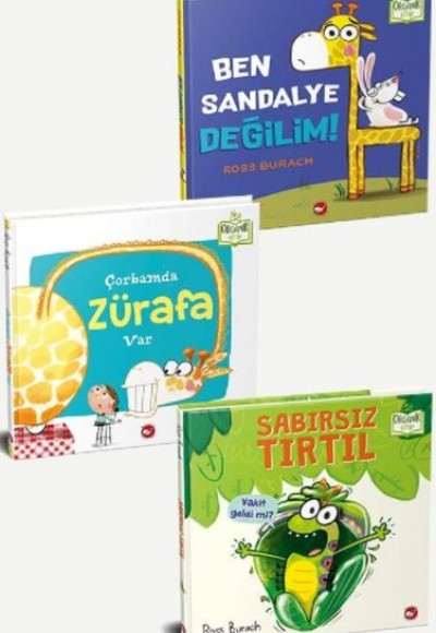 Hayvanlarla Eğleniyorum Set - Organik Kitap (3 Kitap Takım) Hayvanlarla Eğleniyorum Set - Organik Kitap (3 Kitap Takım)