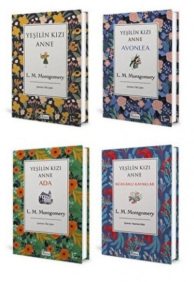 Yeşilin Kızı Anne Seti (4 Kitap Takım) Ciltli Yeşilin Kızı Anne Seti (4 Kitap Takım) Ciltli