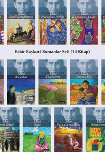 Fakir Baykurt Romanları Seti (14 Kitap Takım)