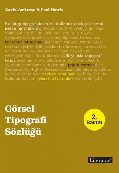 Görsel Tipografi Sözlüğü Görsel Tipografi Sözlüğü