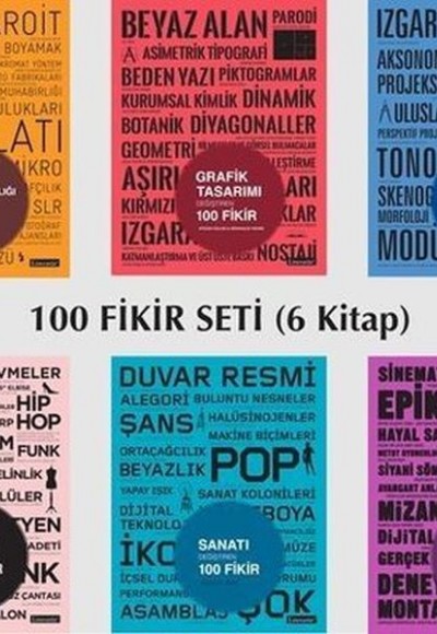 100 Fikir Seti (6 Kitap Takım) 100 Fikir Seti (6 Kitap Takım)