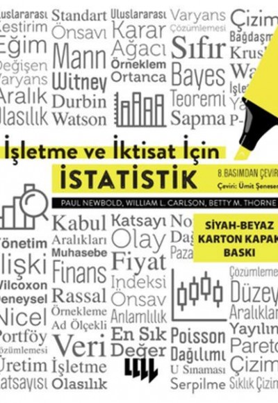 İşletme ve İktisat için İstatistik (Siyah-Beyaz)