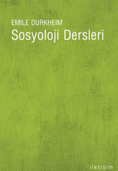 Sosyoloji Dersleri Sosyoloji Dersleri