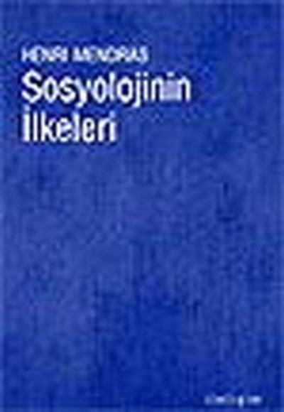 Sosyolojinin İlkeleri Sosyolojinin İlkeleri