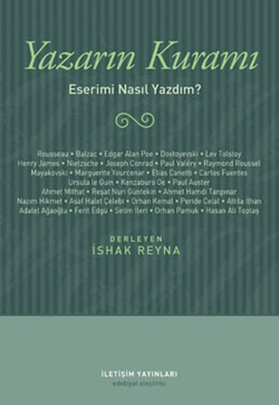 Yazarın Kuramı Eserimi Nasıl Yazdım ? Yazarın Kuramı Eserimi Nasıl Yazdım ?