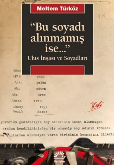Bu Soyadı Alınmamış İse... Bu Soyadı Alınmamış İse...
