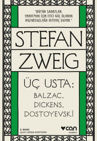 Üç Usta - Balzac Dickens Dostoyevski Üç Usta - Balzac Dickens Dostoyevski