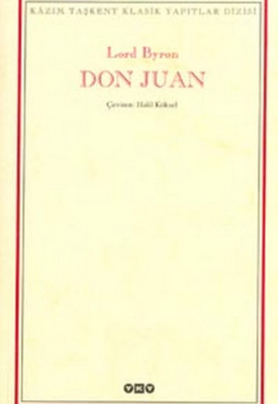 Don Juan (Ciltli) Don Juan (Ciltli)